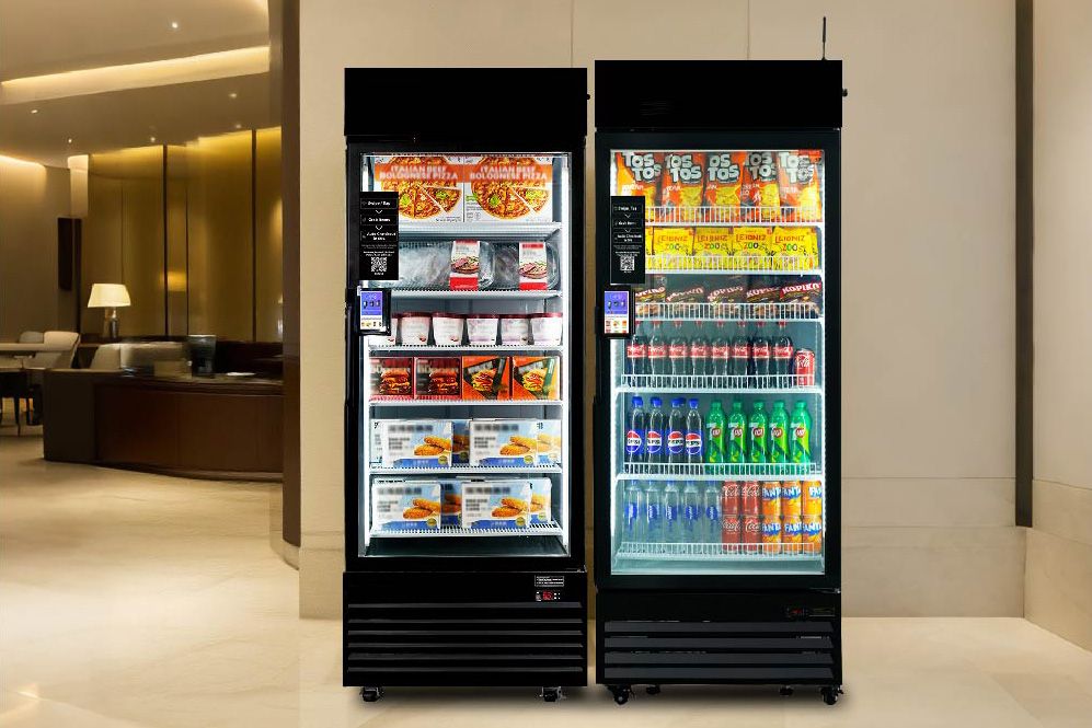 smart cooler vending for businesses and apartments